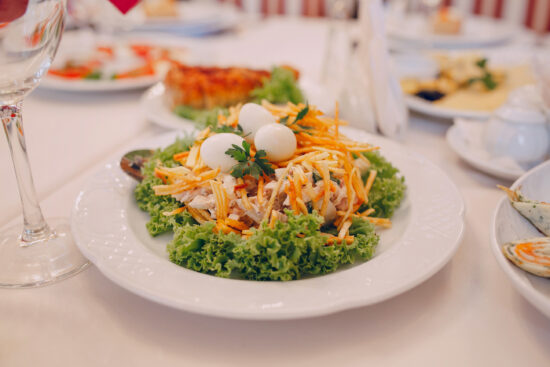 event dinner food